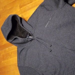 Super warm sherpa lined zip up hoodie